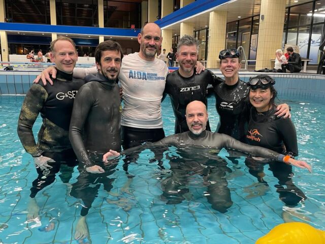 Pool Competition Safety Freediver Course with @jeroenmgvanhaudt. Preparations for our upcoming static & 50m pool competition 🤙🏼🔥

@femr.academy 
@aidafreediving 
@dutch_freediving_association 
@aidabelgium 

#freediving #freedivingcompetition #aidacompetitionsafetyfreediver #feelfreefreediving #aidafreediving #aidacompetition